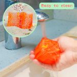 NeeDoh Nice Cube ?C Solid Squish ?C Yellow & Orange