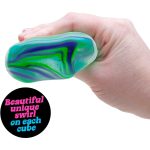 NeeDoh Nice Cube Swirl - Solid Squish - Assorted