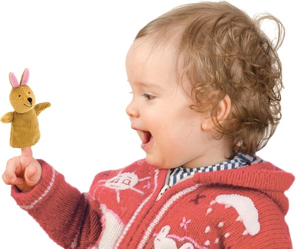 Schylling: Jack in Box - Kangaroo - Classic Pop-Up Music Toy. Momma & Baby Joey Finger Puppet. Plays Song Pop Goes The Weasel. Toddler & Kids 18mo+