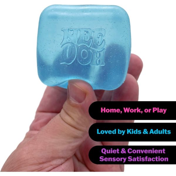 NeeDoh Nice Cube - Solid Squish - 2.25 Cube