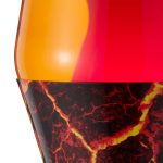 The Original Lava? Lamp - 14.5 Volcanic Crags - Classic Liquid Motion Lamp - Red Wax and Orange Liquid - #2078 (Amazon Exclusive)